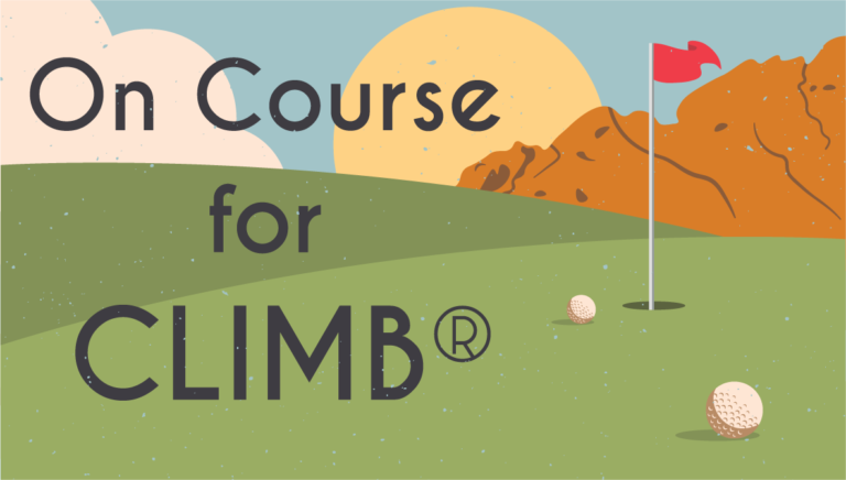 On Course for CLIMB® Banner